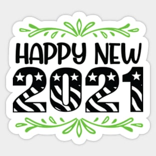 Happy 2021 Sticker